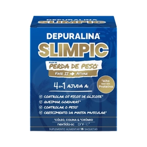 Depuralina Slimpic Saq 6,6GX15,   pó sol oral saq