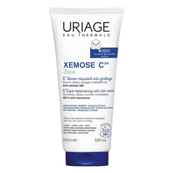 Uriage Bebe Xemose C8 1ºBals Relip200Ml,   x 1
