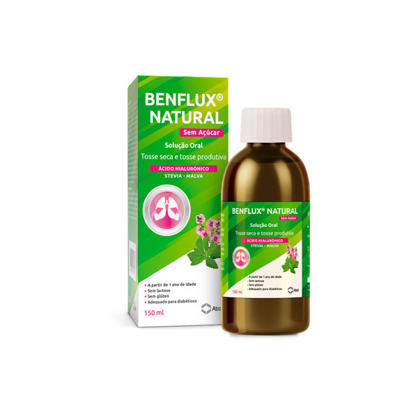 Benflux Natural Sol Oral S/Açucar 150Ml,