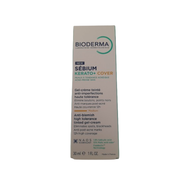 Sebium Bioder Kerato+ Cover Gel-Cr 30Ml,