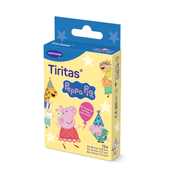 Tiritas Peppa Pig Penso Rap Inf 3T X12