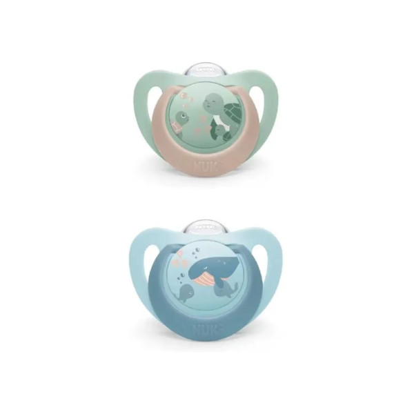 Nuk First Choic Chu Tart+Baleia6-18M X2, 1