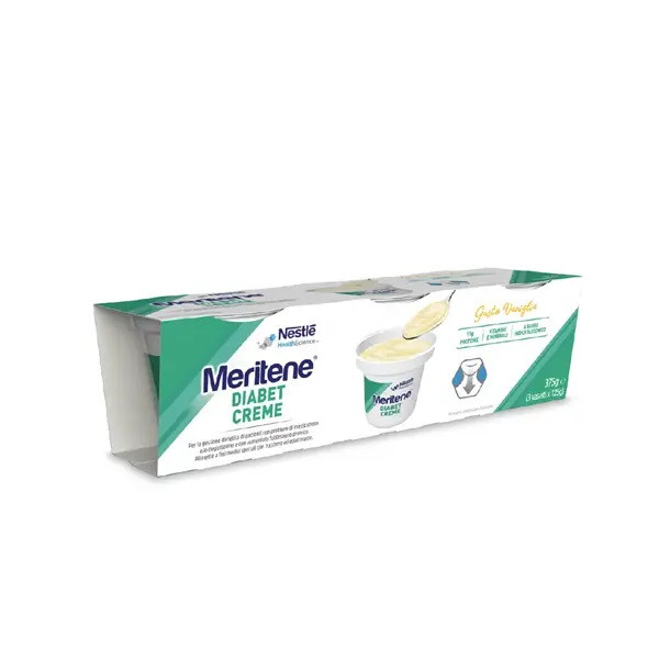Meritene Diabet Creme Baunilha 125G X3