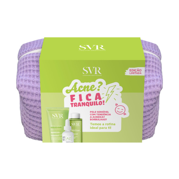 SVR Sebiaclear StopAcne Gel+MicPeel+Amp