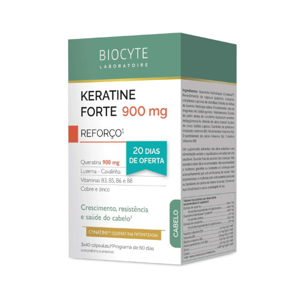 Keratine Forte 900Mg Caps60X2+Of X60, cáps(s)