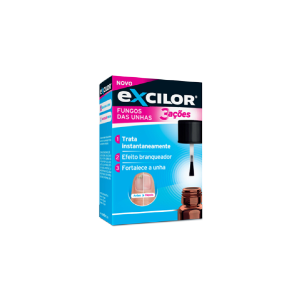 Excilor 3 Ações Sol Fungica Unhas 7Ml,   x 1