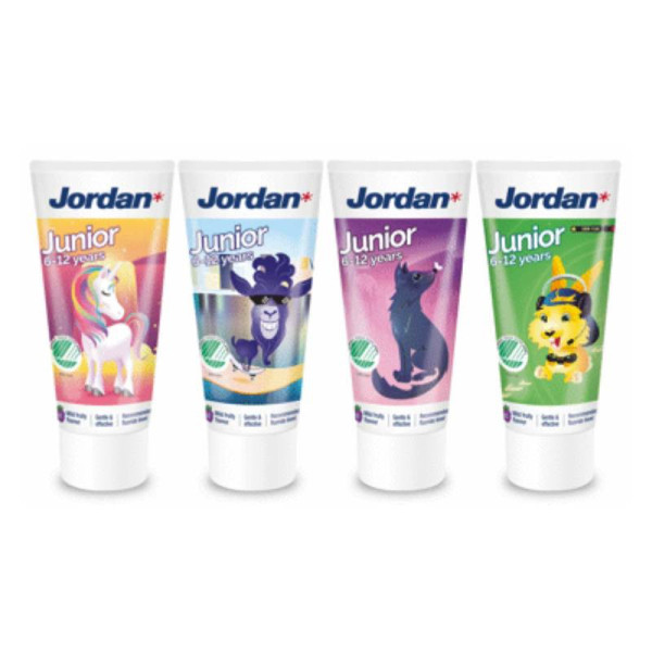 Jordan Junior Pasta Dent 50Ml 6-12A