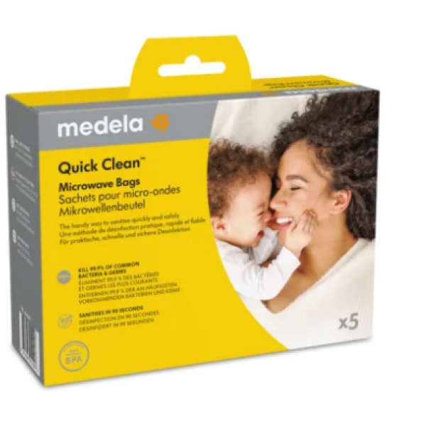 MEDELA QUICK CLEA SACO ESTERIL MICROOND X 5